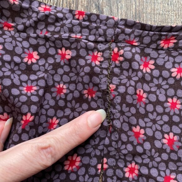 Natalie Martin Red and Blue Maxi Dress - Picture 15 of 16